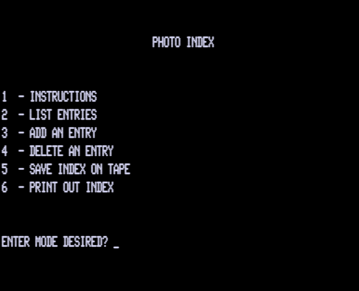 Screen shot
